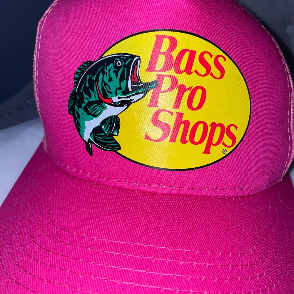 Pink Bass Pro Shops Trucker Hat